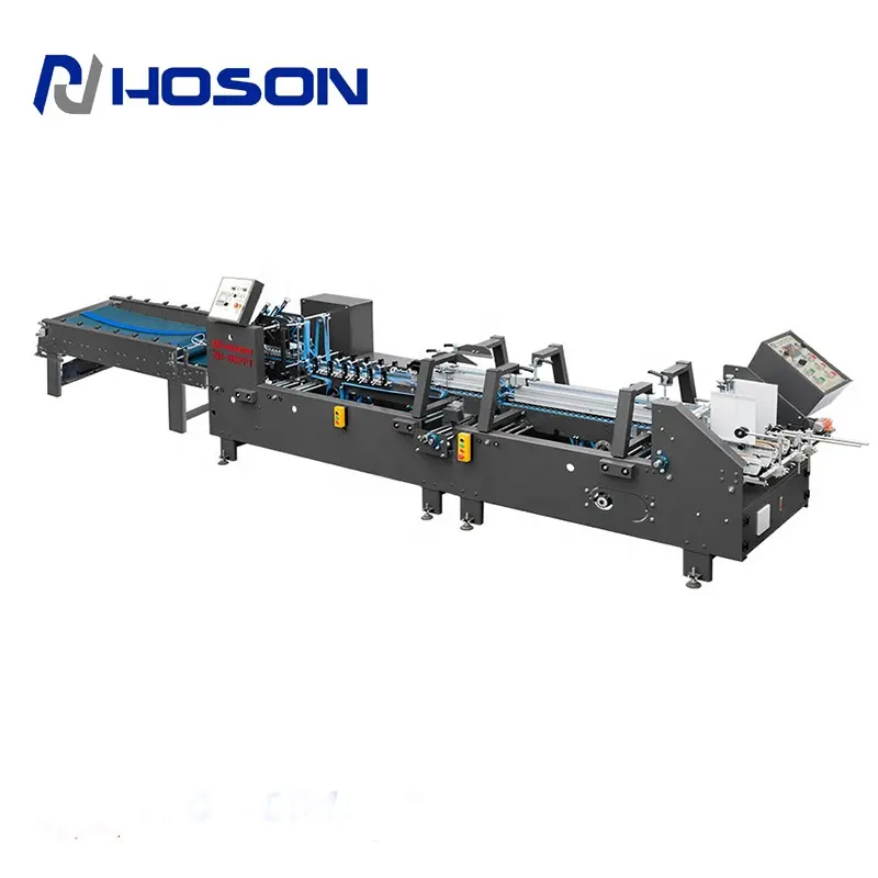 ZH-880PFT กล่องพับ Gluing Machine