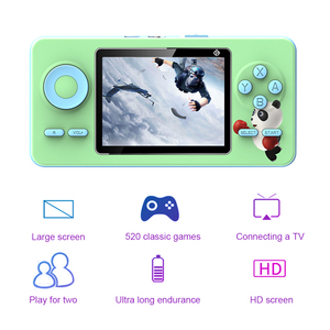 Console per videogiochi portatile lettore di giochi portatile 800 giochi classici retrò integrati uscita AV Mini Console tascabile da 3.5 pollici a 8 Bit 6 - Product Image 2