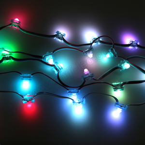 12mm <strong>DMX</strong> RGB <strong>String</strong> <strong>LED</strong> Light Colorful Dot Pixe Flat Pixel Light - Product Image 5