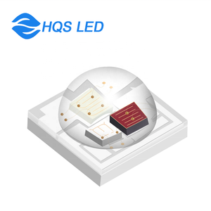 พลังงานสูงวงเล็บเซรามิก3วัตต์สีแดงสีเขียวสีฟ้านำชิป3 IN 1 SMD 3535 RGB นำ