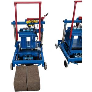 Máquina de ladrillo de pavimentación móvil de nuevo diseño, precio de ladrillos de enclavamiento, máquina de fabricación de bloques huecos para procesamiento de arena - Product Image 2