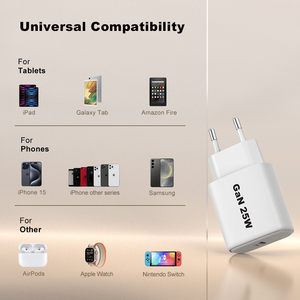 最高の電話充電器CECB KCKCCアダプター充電器Type-CユニバーサルPPSPD25Wサムスン用ハイパワー携帯電話充電器 - Product Image 5