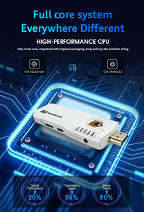K8 PRO เกม conosle H313 ชิปเซ็ตคอร์สี่แกนกล่องทีวีและเกมระบบคู่ 40000+ สร้างขึ้นในเกม - Product Image 2