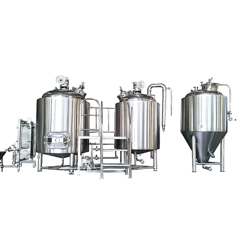 Molino de acero inoxidable para hervidor de cerveza, equipo de fermentación de 300 litros, 500l
