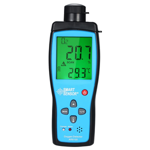 Intervallo di misurazione portatile 0-25% rilevatore di ossigeno misuratore di ossigeno digitale analizzatore di Tester di ossigeno con visualizzazione LCD e allarme - Product Image 1
