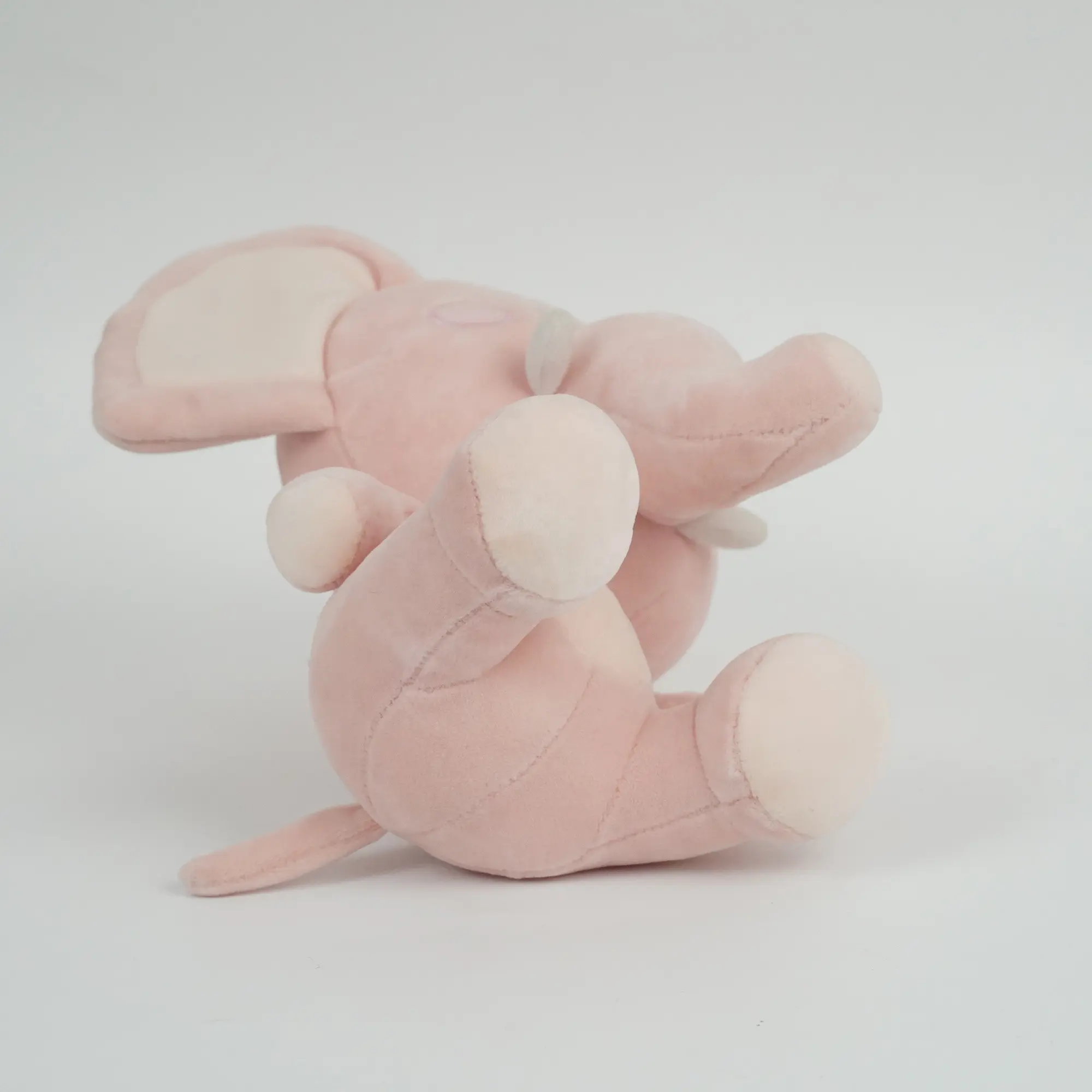 Penjualan Langsung dari Pabrik Mainan Binatang Gajah Besar Boneka Menggemaskan Lucu Velboa Lembut Supper Kristal untuk Bayi