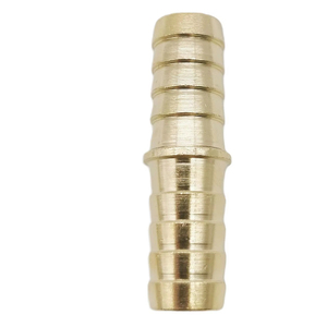 Empalmador de lengüeta de manguera reutilizable de latón, Push-to-Connect para sistemas de compresores de aire neumáticos - Product Image 6
