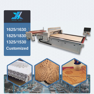 JX 1625 Co2-Laser-Schneidemaschine für Stoffschnitt mit CCD automatisches Be- und Entladen 1625