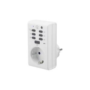 Timer presa analogico 1289333 Renkforce, programma giornaliero, 1800W IP20, funzione crepuscolare, funzione conto alla rovescia (940910224906) - Product Image 1