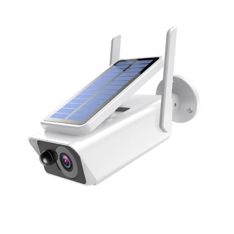 Caméra à batterie solaire 2MP ICsee Xmeye Pro WiFi Caméra de vidéosurveillance de sécurité solaire extérieure Caméra solaire sans fil WiFi Caméra solaire