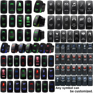 Cao-hiện tại 20A dpst On/Off chuyển đổi 5-Pin Laser khắc Led thanh ánh sáng cho 12V/24V Ô TÔ & Marine - Product Image 2