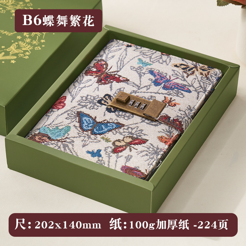 Butterflies and blooming flowers