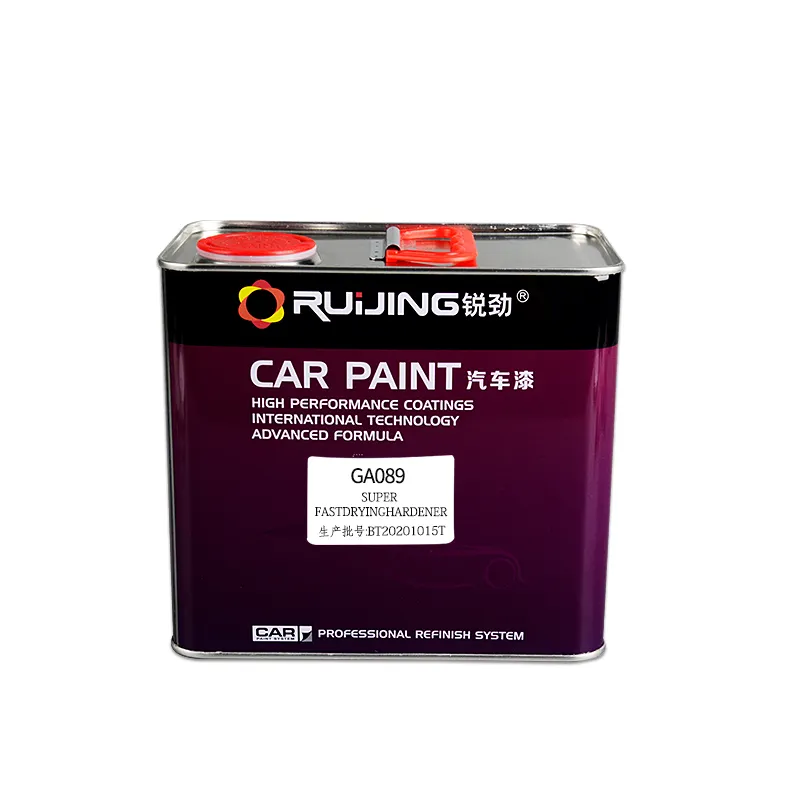 Planta reparación de carrocería pintura auto pulverización pintura líquido transparente laca endurecedor