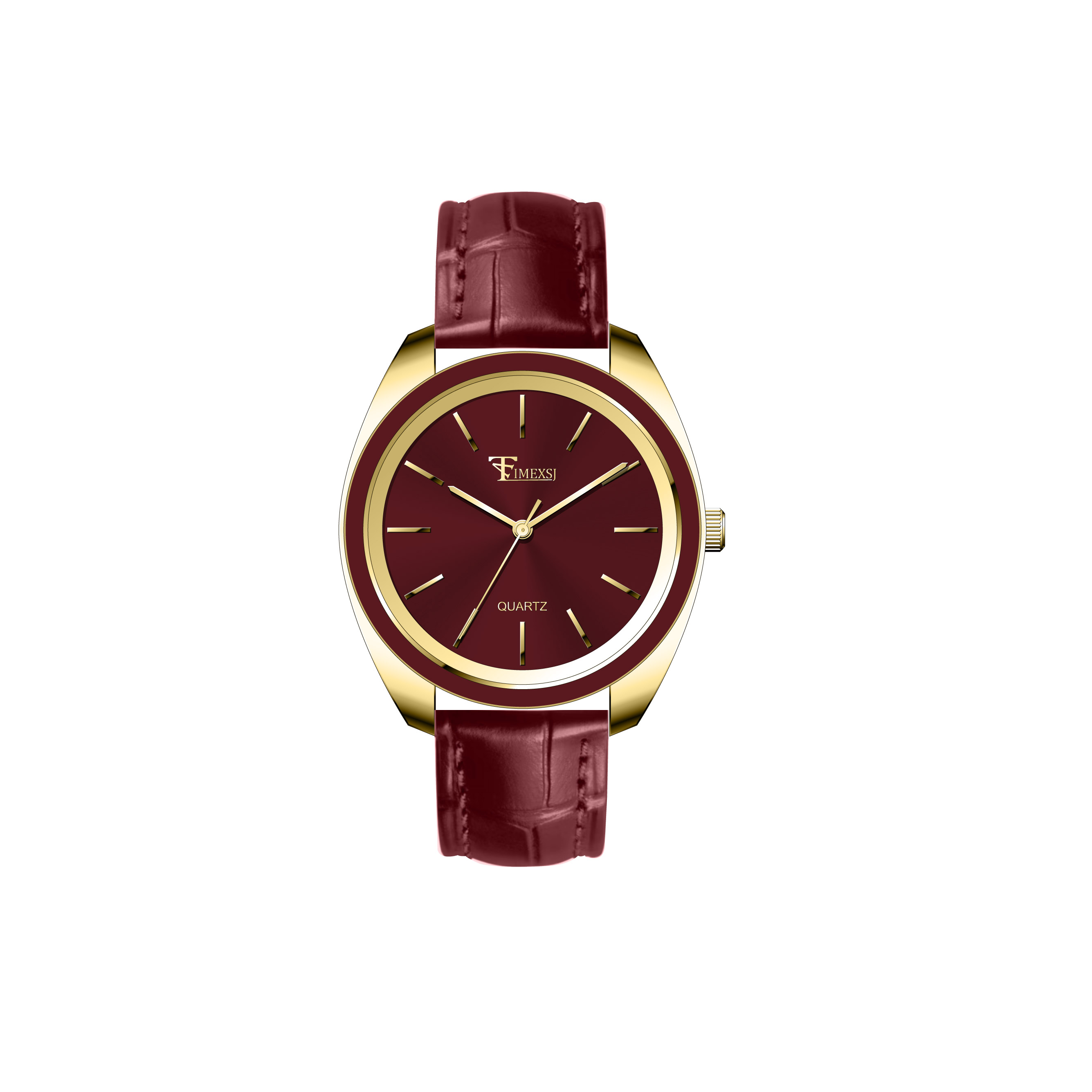 Gold - Burgundy