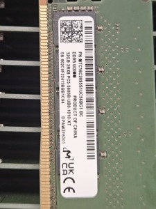 Speicher modul MTC8C1084S1UC48BA1 DDR5 SDRAM 16GB 288-UDIMM RAM Server mit Speicher-IC - Product Image 6