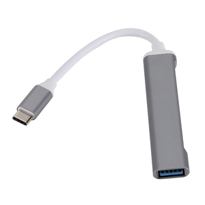 อะแดปเตอร์ฮับชาร์จ3.0 USB 2.0/อะลูมิเนียมอัลลอยด์คุณภาพสูง4พอร์ตชนิด C สำหรับ MacBook Pro ฟังก์ชั่นข้อมูลขายส่งสำหรับแล็ปท็อปพีซี - Product Image 5
