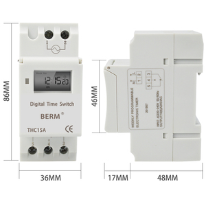 Flash di vendita Din Rail Digitale Programmabile Timer Interruttore del Relè di Alimentazione del Controller 220V 230V 6A 10A 16A 20A 25A - Product Image 1