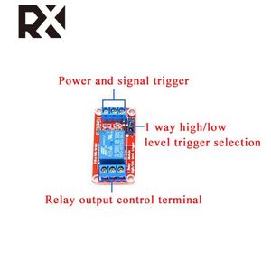 TZ 12V 1 kanal röle modülü kurulu kalkan Optocoupler yol yüksek ve düşük seviye tetik röle Arduino için
