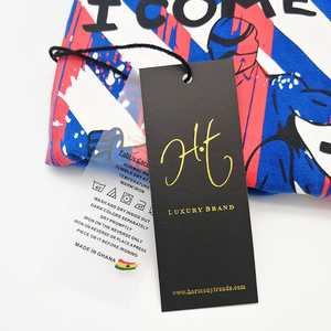 Etiquetas de Pvc, precio de papel, marca, etiqueta colgante personalizada para ropa con cuerda - Product Image 2