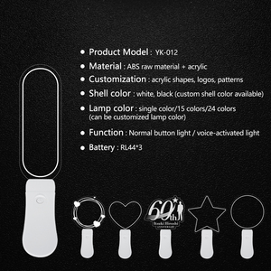 OEM bts spor toplantı Idol Cheer Prop 15 renk değişen konser parlayan akrilik sopa uzaktan kumanda el feneri sopa - Product Image 6