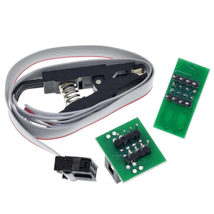 Clip de prueba SOIC8 SOP8 de alta calidad para programación en circuito EEPROM 93CXX/25CXX/24CXX en programador USB TL866CS TL866A - Product Image 5