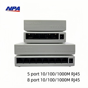 Factory Direct 24 Port Nicht verwalteter 100 Mbit/s Ethernet-Netzwerk-Switch mit RJ45 QoS-Funktion für CCTV-AP-5024 systeme - Product Image 6