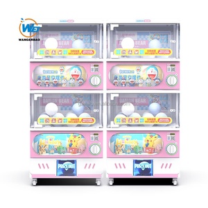 WANGERBAO Gashapon Source Machine от производителя, индивидуальная двухпалубная капсула Gacha, торговый автомат с витым яйцом, машина Gashapon - Product Image 3