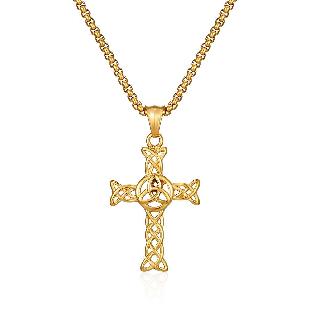 Gold PL001 with a 3mm*60cm chain
