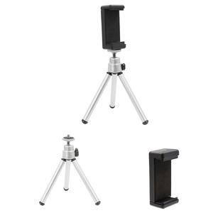 HONGDAK Giá Ba Chân Mini Linh Hoạt Để Bàn Giá Đỡ Di Động Xoay 360 Độ Kèm Kẹp Điện Thoại Cho Máy Ảnh Gopro Xiaomi Huawei iPhone - Product Image 1