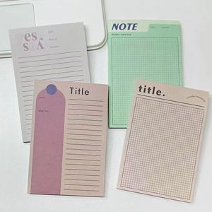 Personalized Printing Note Pad Custom Tear Off Memo Pad Student Kawaii Notepads Logo to Do List <strong>Notepad</strong> - Product Image 4
