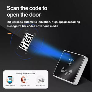 De 13,56 MHZ de alto rendimiento RFID Tarjeta de código de barras de código QR NFC acceso lector de Control de - Product Image 3