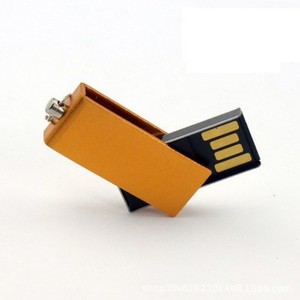 批发便携式风格迷你金属USB 2.0/3.0办公礼品套装8g旋转防水定制标志u盘 - Product Image 6