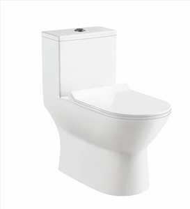 Tek parça tuvalet 3L 6L yerçekimi kızarma enerji verimli su tasarrufu tuvalet sıhhi tesisat seramik banyo Modern yuvarlak 180 N/A - Product Image 1