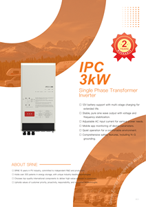 RV güneş sistemi kullanımı için saf sinüs dalga invertör kapalı ızgara tek fazlı 220v - Product Image 4