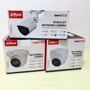 Dahua-Cámara IP de CCTV a todo color H.265 + PoE de alta definición, FOCAL fija, 4MP, Lite, 2 unidades