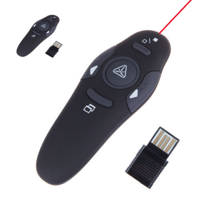 USB Dongle Wireless Presenter-Fernbedienung mit Laserpointer Slide Clicke Wireless Presentation Clicker für PowerPoint-Präsentationen