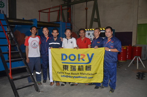 Valve <strong>Testing</strong> Machine for Flange Ends Wedge Gate Valve , Globe Valve, Swing Check Valves API Standard Tester Bench - Product Image 2