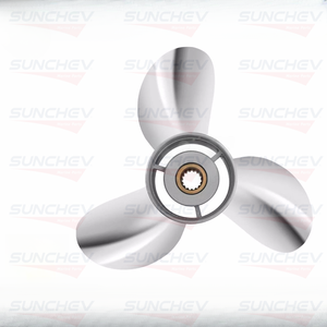 Sunchev เรืออะไหล่มอเตอร์ใบพัดสแตนเลสสำหรับยามาฮ่าเครื่องยนต์นอกเรือ13x17 50-130HP 688-45930-02 688-45970-03 - Product Image 3