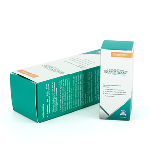 Boîte d'emballage en papier de carton imprimé blanc ivoire de luxe écologique à conception personnalisée boîte cadeau de vitamines/suppléments médicinaux - Product Image 6