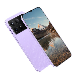 2025 F6 Pro yeni Model 5G-Smartphone Ultra ince düz ekran yüz tanıma Deca çekirdek CPU 108MP arka kamera HD çözünürlük - Product Image 1