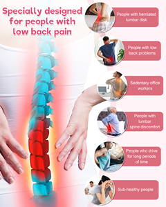 Bantalan penyangga Lumbar tidur ergonomis, bantal nyaman ortopedi kustomisasi jumlah besar solusi OEM ODM rumah sakit - Product Image 2