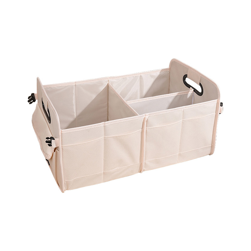 Sac de rangement coffre beige