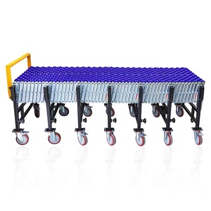 Flexibler Schwerkraft-Skate-Rad förderer Automatischer mobiler Boden Tragbare Schwerkraft walze Laden Entladen Förderer für LKW - Product Image 2