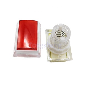 51*34mm Plastic <strong>Push</strong> <strong>Button</strong> <strong>Rectangular</strong> Illuminated <strong>Push</strong> <strong>Buttons</strong> Switching 12V <strong>LED</strong> <strong>Button</strong> Switching - Product Image 4