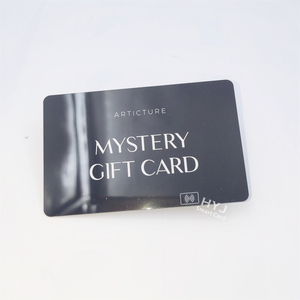 Impresión personalizada PVC plástico regalo Scratch Code Voucher Cards con código de barras - Product Image 5