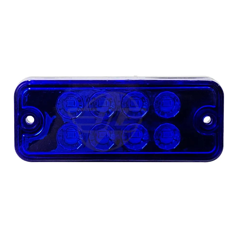 Nuovo stile 12V 24V luci di ingombro laterali blu a LED universali per luci di segnalazione di ingombro per camion per trattore rimorchio