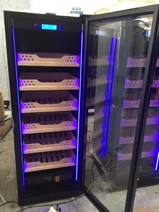 1200 Pcs Cigar Humidor Digital LED Light Temperature <strong>Humidity</strong> Control Cigar Cabinet - Product Image 5