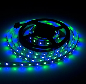 Süper fabrika toptan adresli Rgb ışık LC8822 SK9822 AP102 HD107S piksel Led DC5v 32Leds/M akıllı programlanabilir Led şerit - Product Image 4
