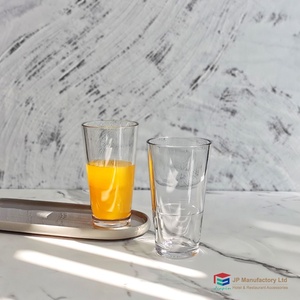 Beer Promotion Brand logo 11.5oz Unbreakable Polycarbonate <strong>Cups</strong> Beer Glass with Stock - Product Image 3