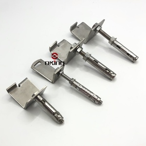 Sistema di fissaggio del rivestimento in pietra in acciaio inossidabile con angolo di marmo in metallo a forma di staffa - Product Image 4